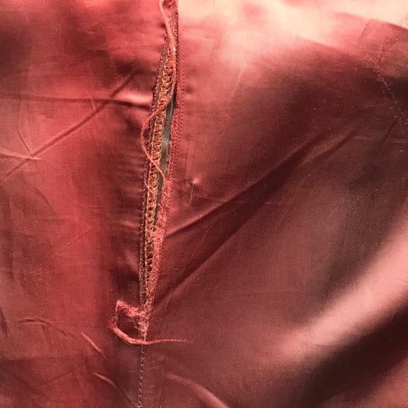 Vintage brown leather jacket with some wear - Picture 8 of 8